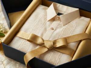 Luxury Piña Barong gift box.