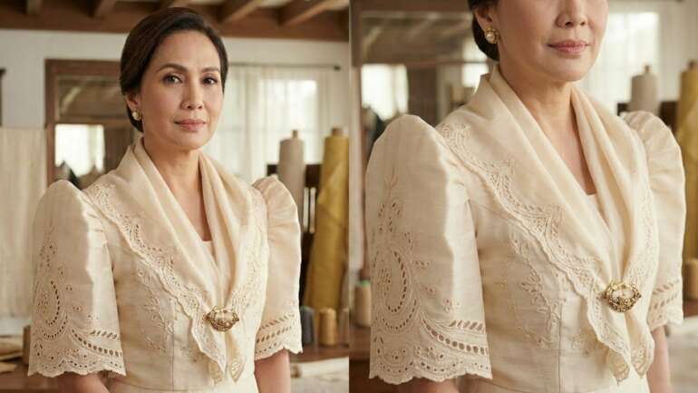 Traditional Maria Clara Filipiniana dress