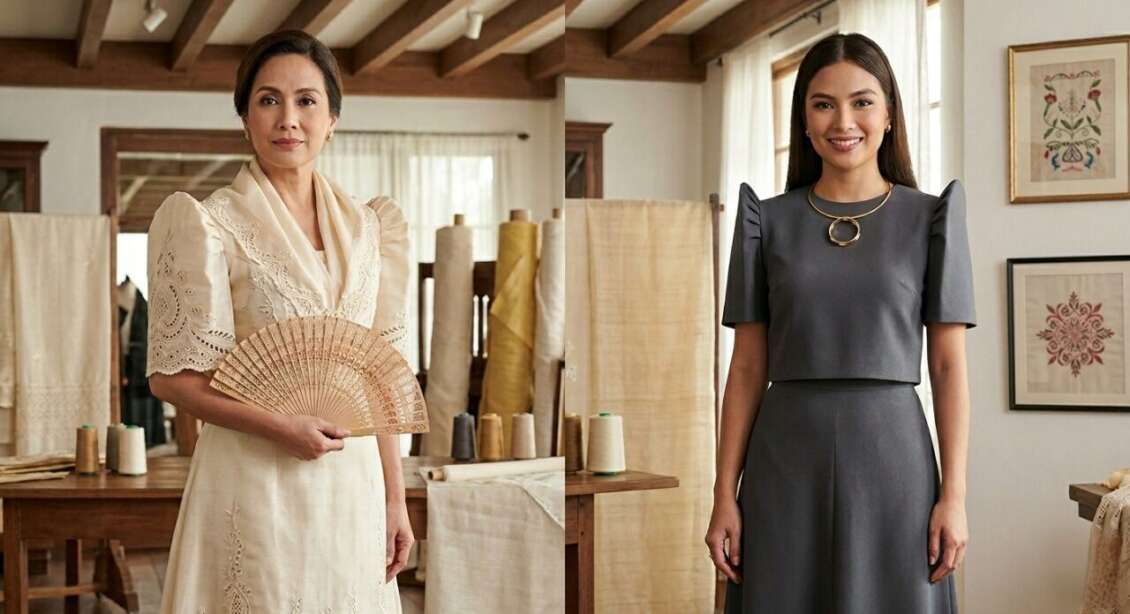 Filipiniana dress modern vs traditional comparison
