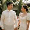 Filipino wedding Barong Terno attire