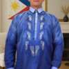 blue-barong-front-view Blue barong Filipino front view
