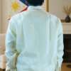 ivory-white-barong-back-view Ivory white barong Filipino back view