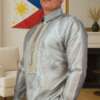 gray-barong-left-view Gray barong Filipino left view