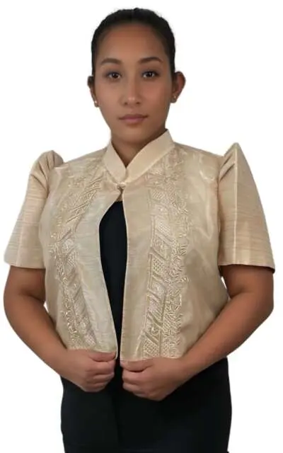 Modern Bolero | Authentic Filipiniana Attire - ORDER US SIZE