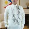 white-barong-feather White barong feather Filipino shirt