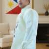 white-barong-feather-left-view White barong feather Filipino left view