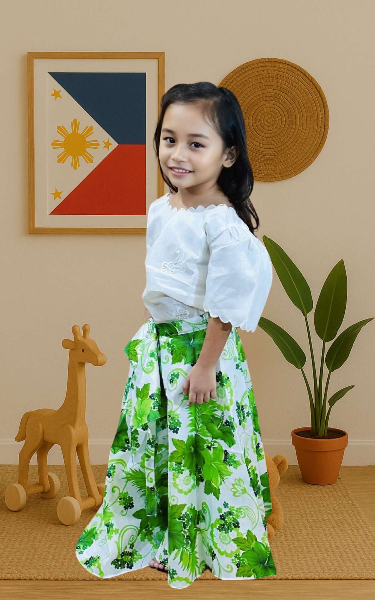 Kid’s baro’t saya left view