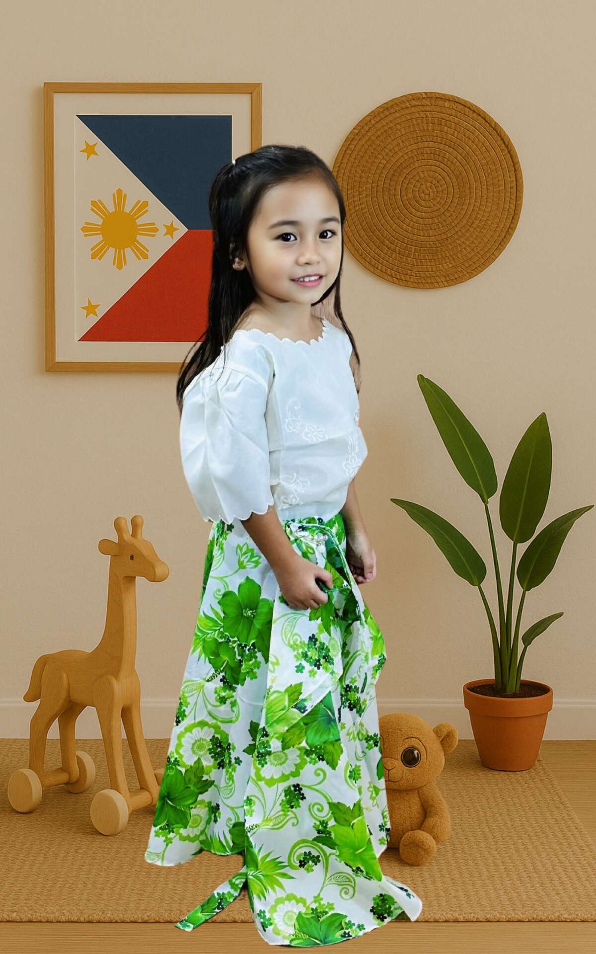 Kid’s baro’t saya right view