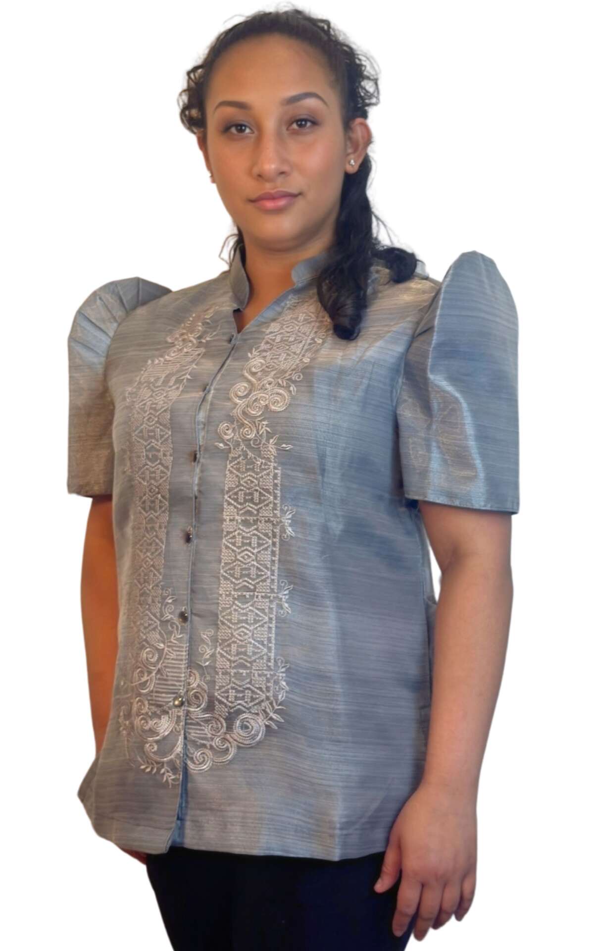 Gray Blouse