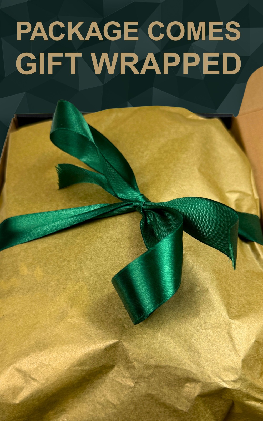Gift wrapped package