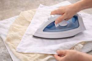 Iron Barong Safely Low Heat