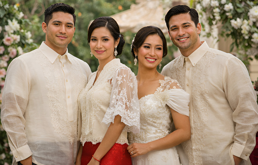 Filipino Formalwear Group Portrait