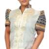 beige-embroidered-modern-blouse Beige embroidered modern blouse