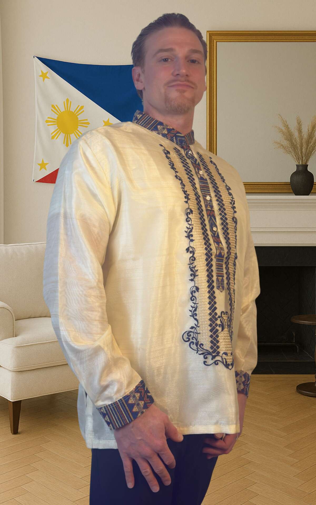Ethnic barong right view