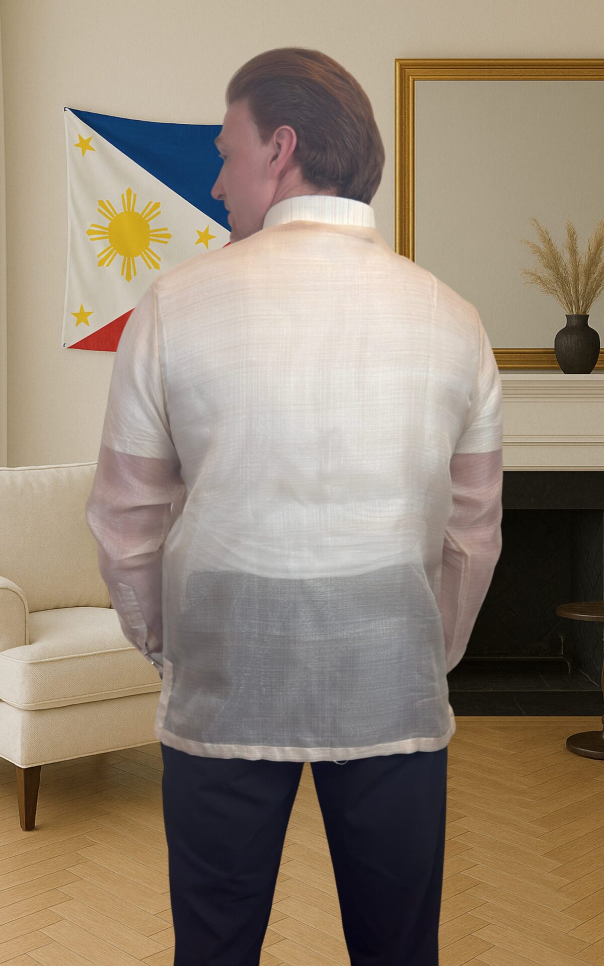Back cocoon barong