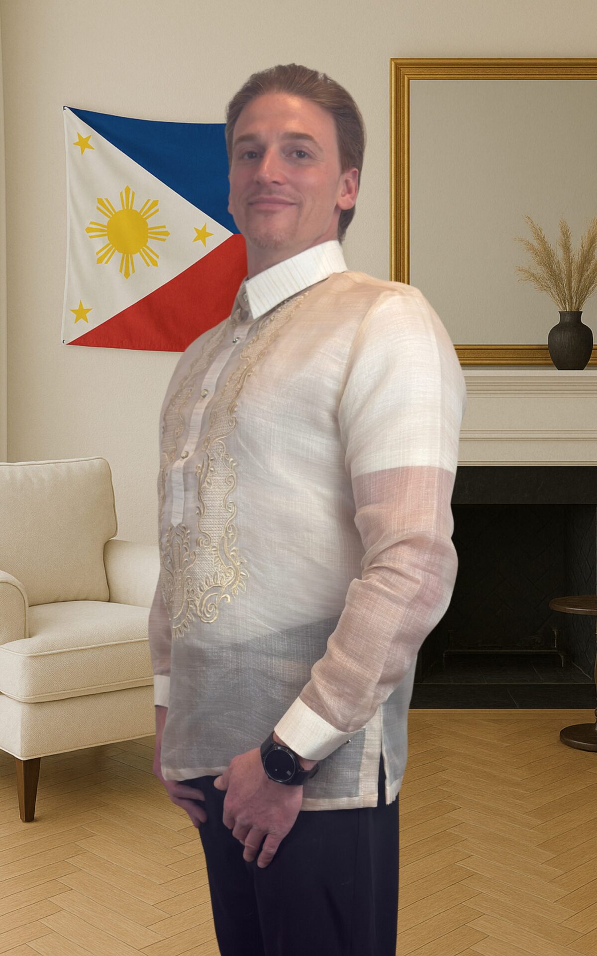 Right cocoon barong