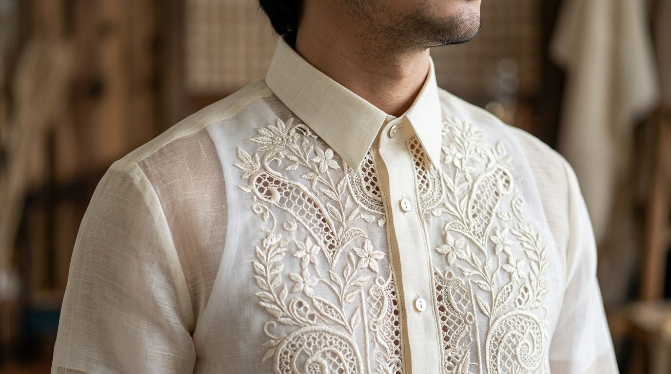 Hand Embroidery vs. Machine Embroidery: How to Spot Authentic Barong Craftsmanship