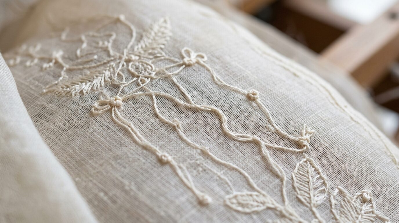 Barong embroidery back