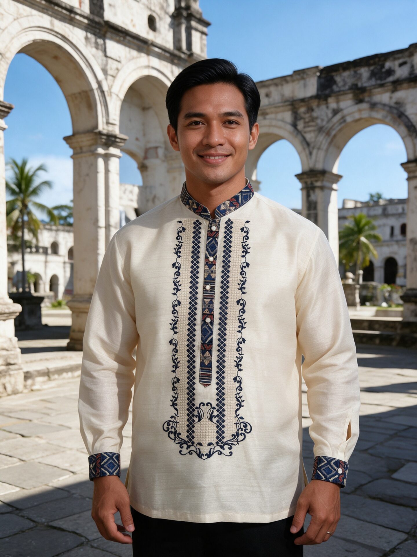 m027 barong tagalog courtyard view