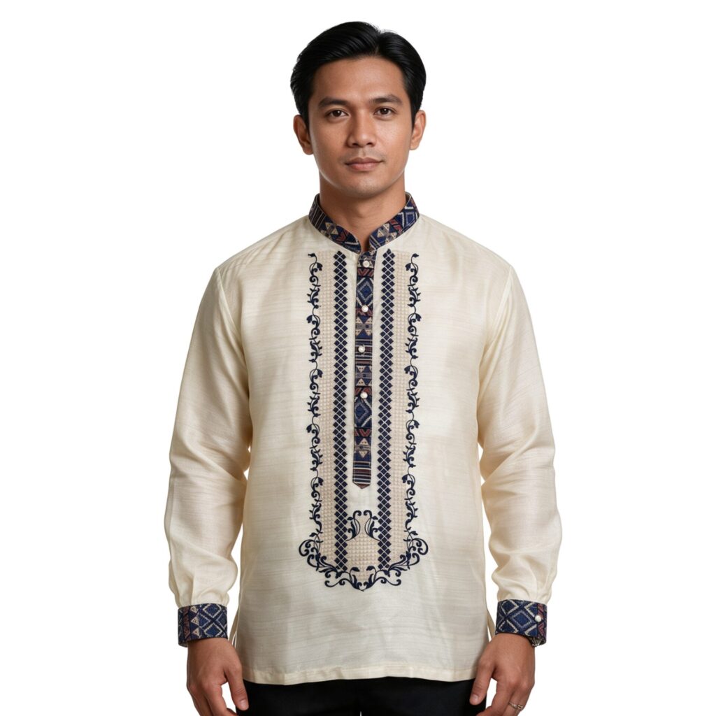 Ethnic Woven Barong Tagalog