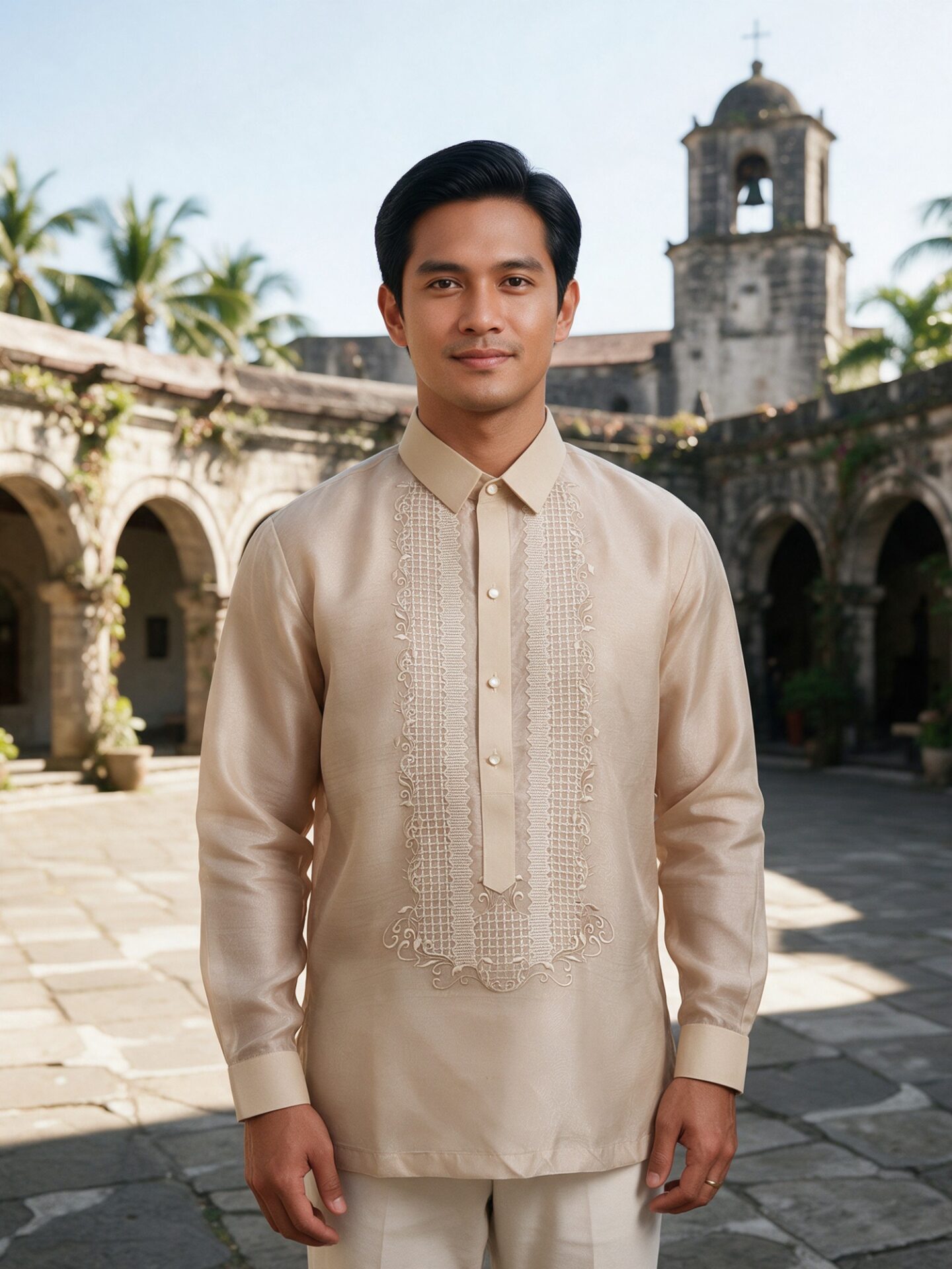 m030 barong tagalog courtyard view