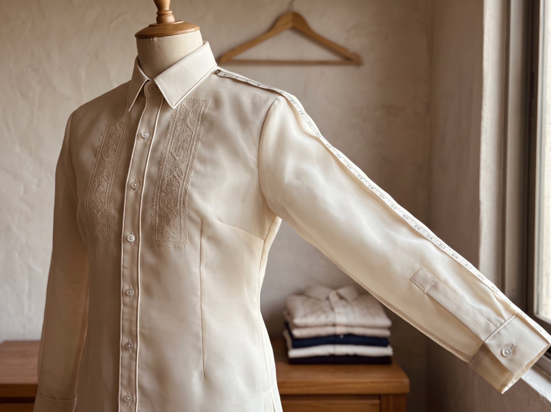 Barong coat sizing