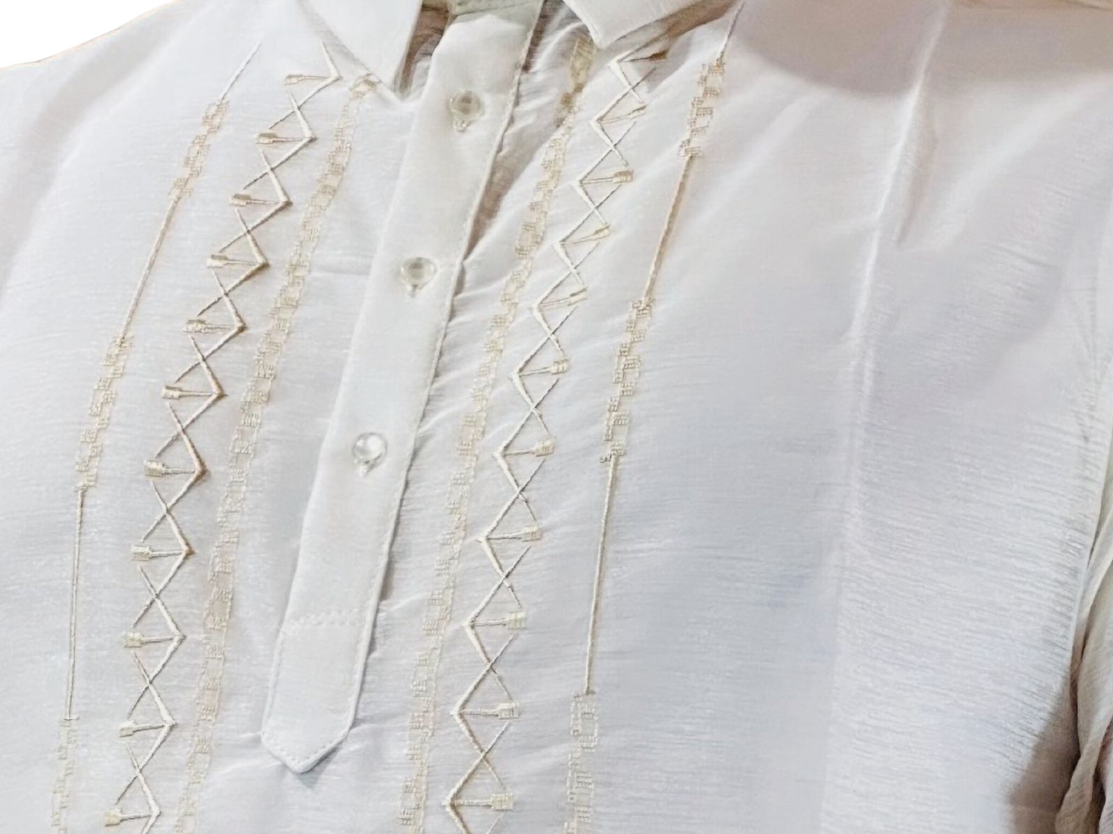 Close-up of handwoven jusilyn fabric — an honest, budget-friendly weave